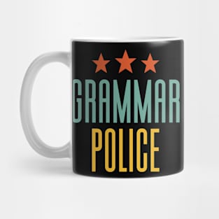 Grammar Police To Serve And Correct Mug